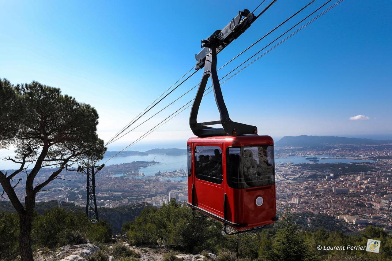 Le Doux Voyage T3, Vue Mer, Wi Fi, Parking Gratuit Toulon Buitenkant foto