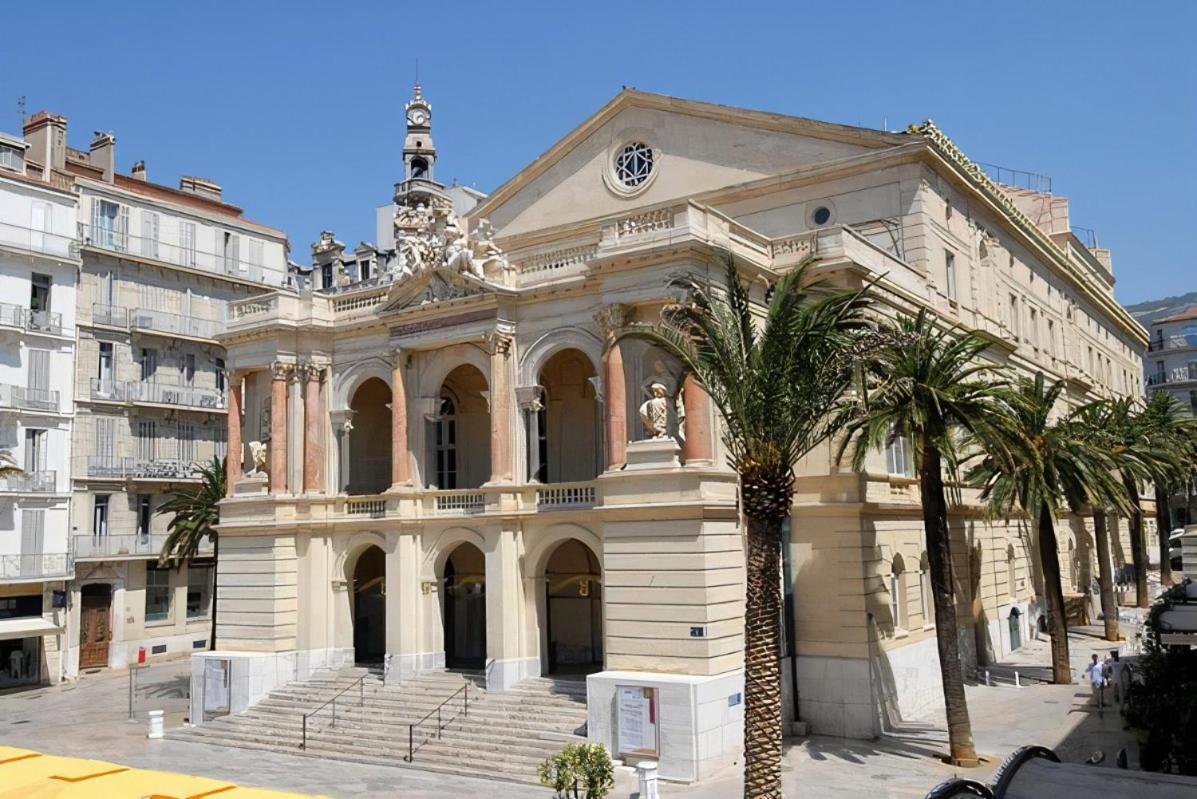 Le Doux Voyage T3, Vue Mer, Wi Fi, Parking Gratuit Toulon Buitenkant foto